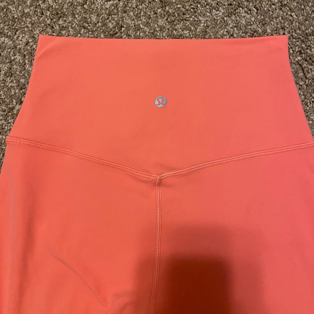 Lululemon Align Shorts, Raspberry Cream Size 4 - image 4